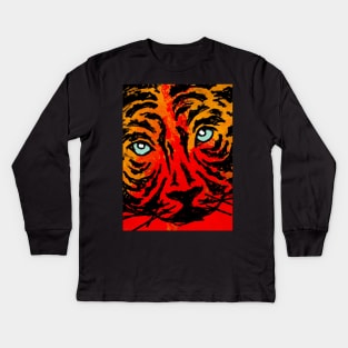 Baby Tiger Kids Long Sleeve T-Shirt